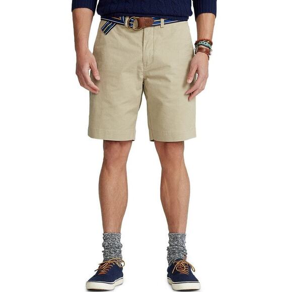 Polo Ralph Lauren Classic Fit 9" Chino Short Hudson Tan Size 40 - Picture 1 of 8